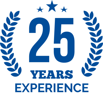 25 Years Experience